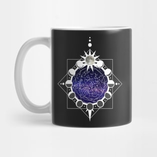 Constellations and Lunar Phases Mug